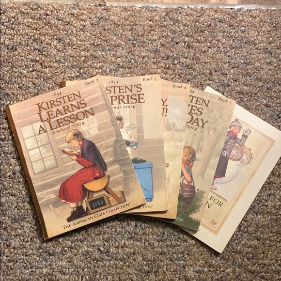 American Girl Kirsten Book Set